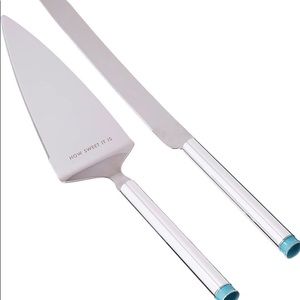 Kate Spade New York Take the Cake Knife and Server 2-Piece Dessert Serving Set